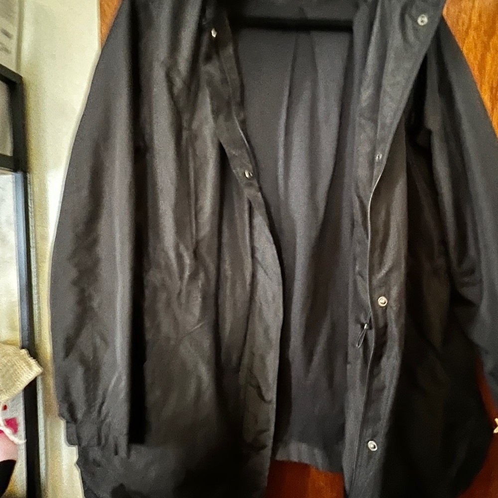 Ava & Viv Black Raincoat for Men